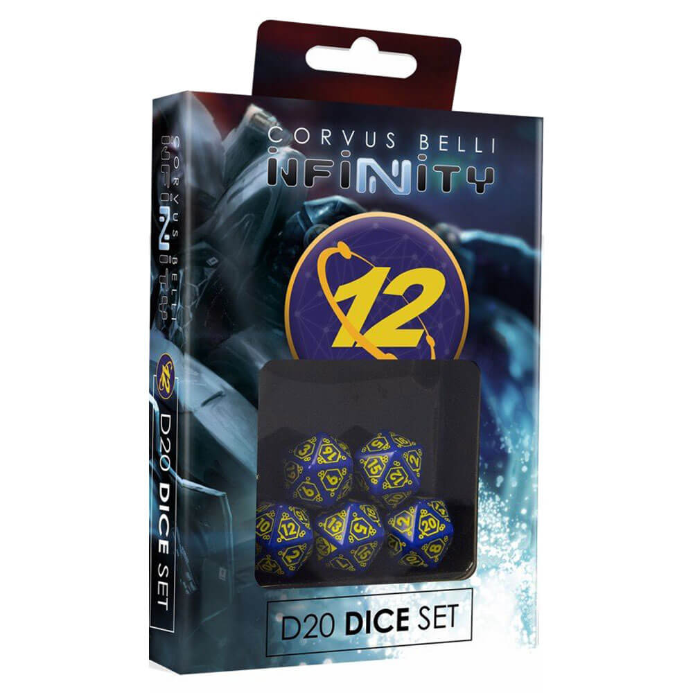 Infinity D20 Zestaw kości