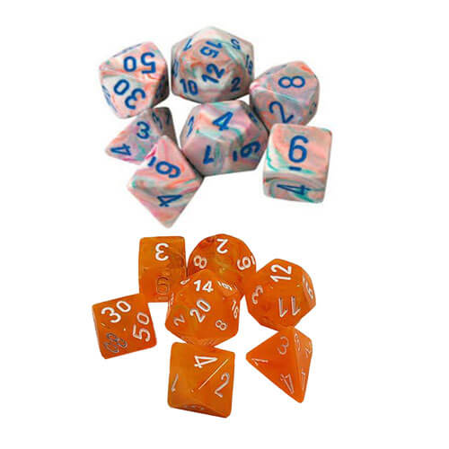 Chessex Polyhedral 7-Die Festive Set