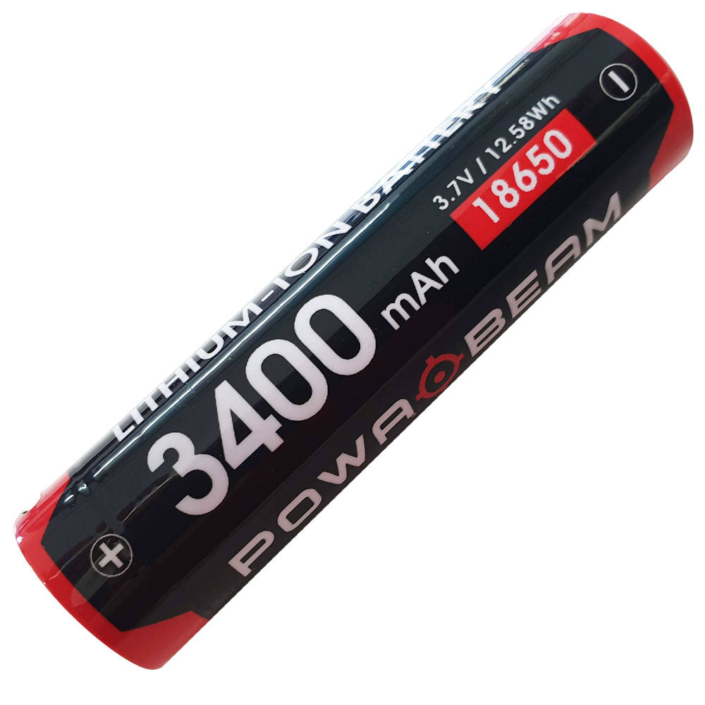 Powa Beam 18650 USB -oppladbart fakkelbatteri