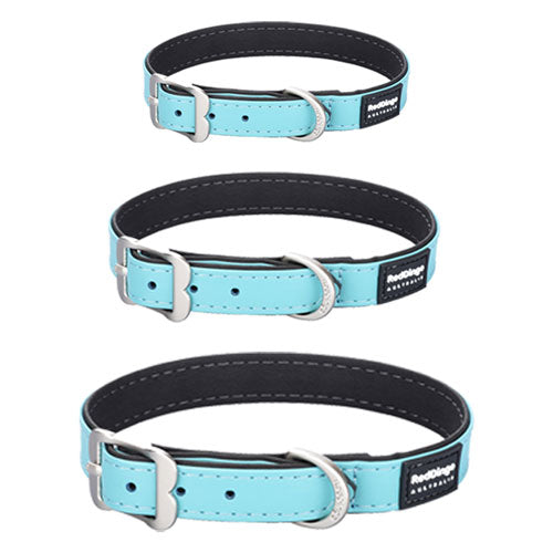 Elegant Vegan Leather Collar (Turquoise)