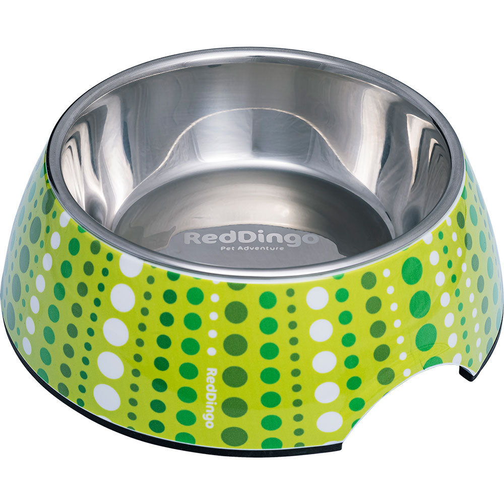 Melamine Bowl con diseño Lotzadotz (verde lima)