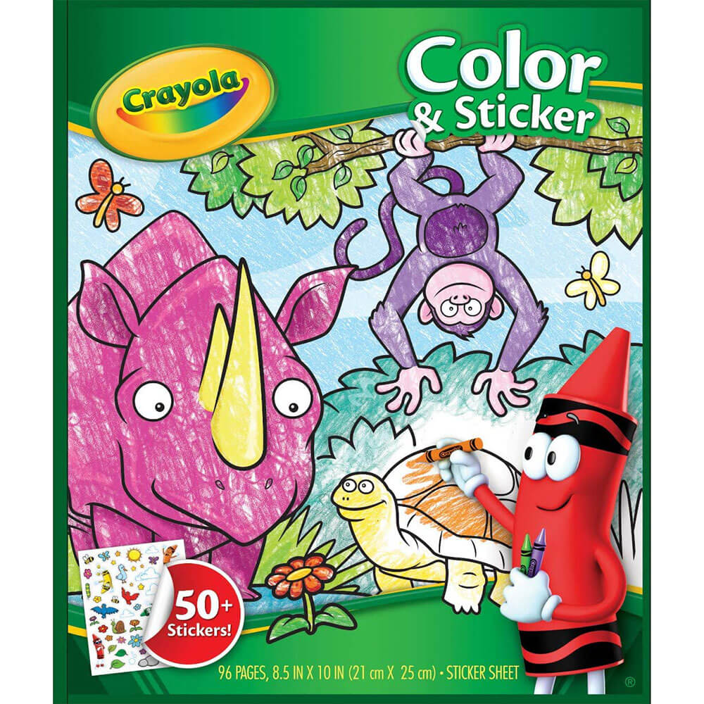 Crayola Farbe und Aufkleberbuch