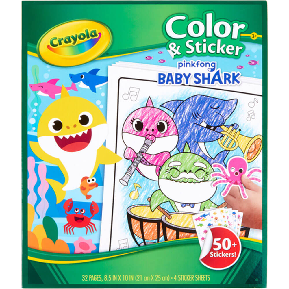 Crayola couleur et livre d'autocollants