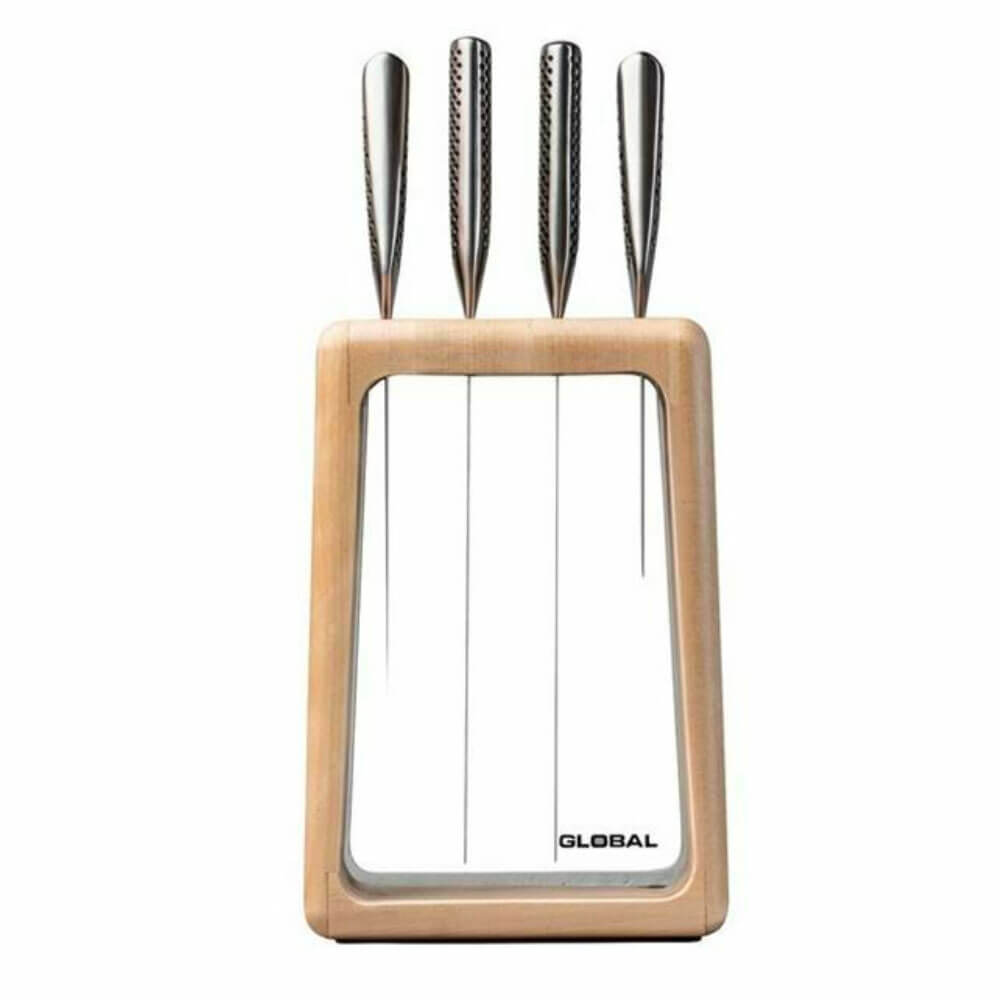 Global Knives Hashira Messerblock-Set (5 Stück)