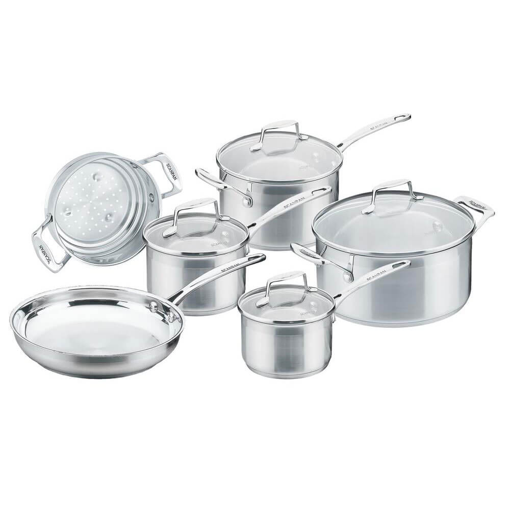 Conjunto de utensílios de cozinha de impacto da varredura (6pcs)