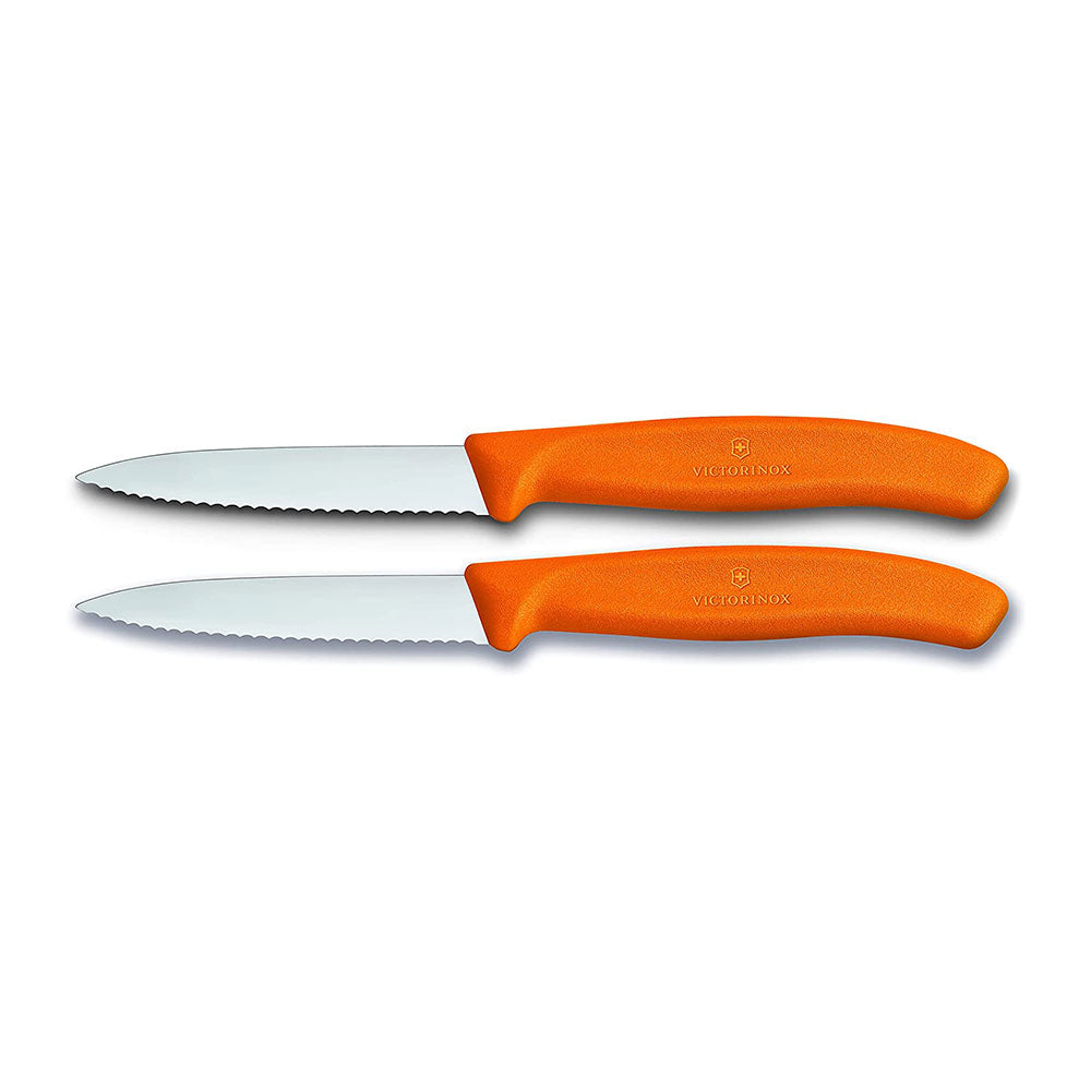 Victorinox Classic Serrtred Paring Knife 2pcs 8cm