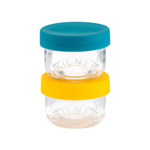 Kilner Snack and Store Pots Set 125mL (2pcs)