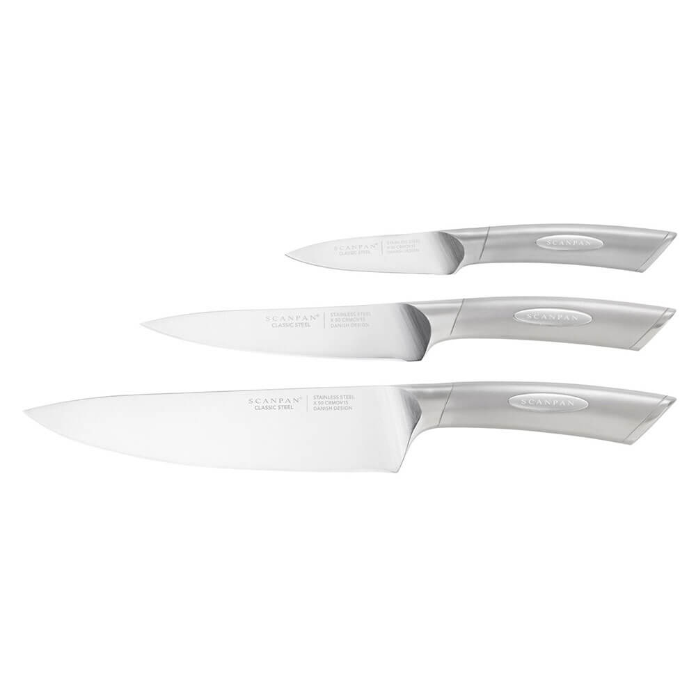 Scanpan Classic Chef Chef Knife Set (3pcs)