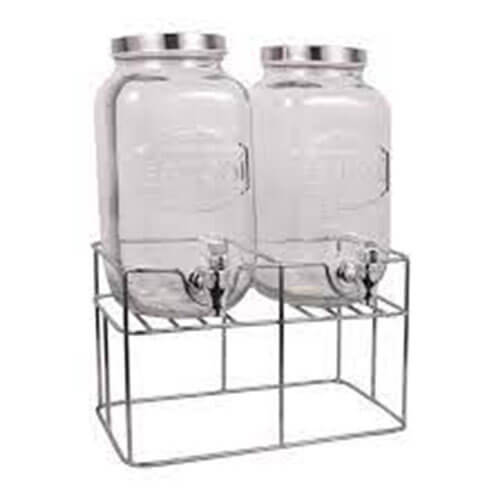 Serroni Valencia Twin Juice Jars 3.5L