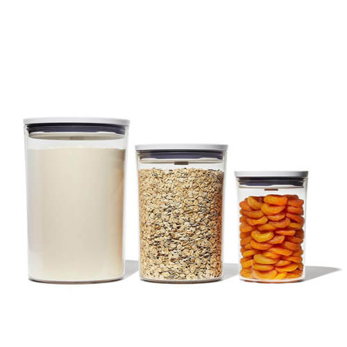 OXO Good Grips POP 2.0 Round Canister Set (3pcs)