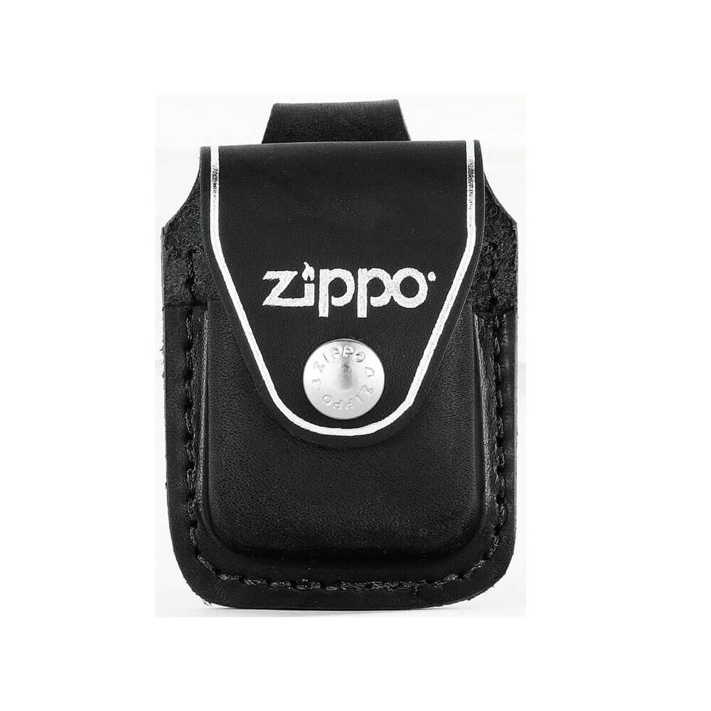 Pouche en cuir Zippo avec boucle