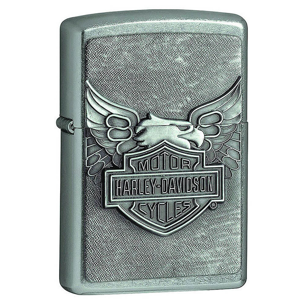 Zippo Harley Davidson Street Chrome lichter