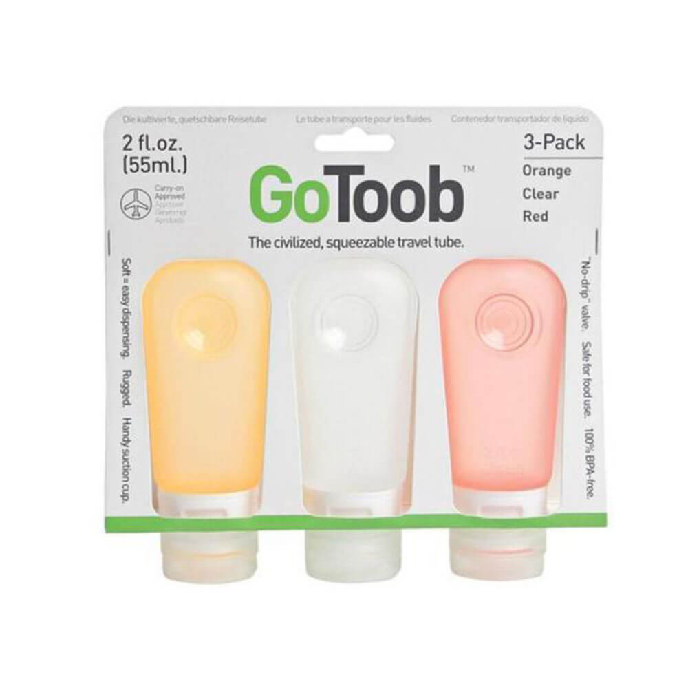 Tubes de voyage Gotoob 3pk