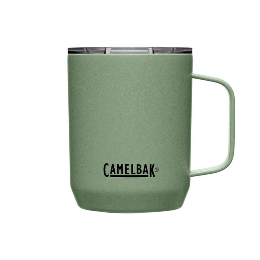 Taza de campamento aislado de acero inoxidable 0.35L