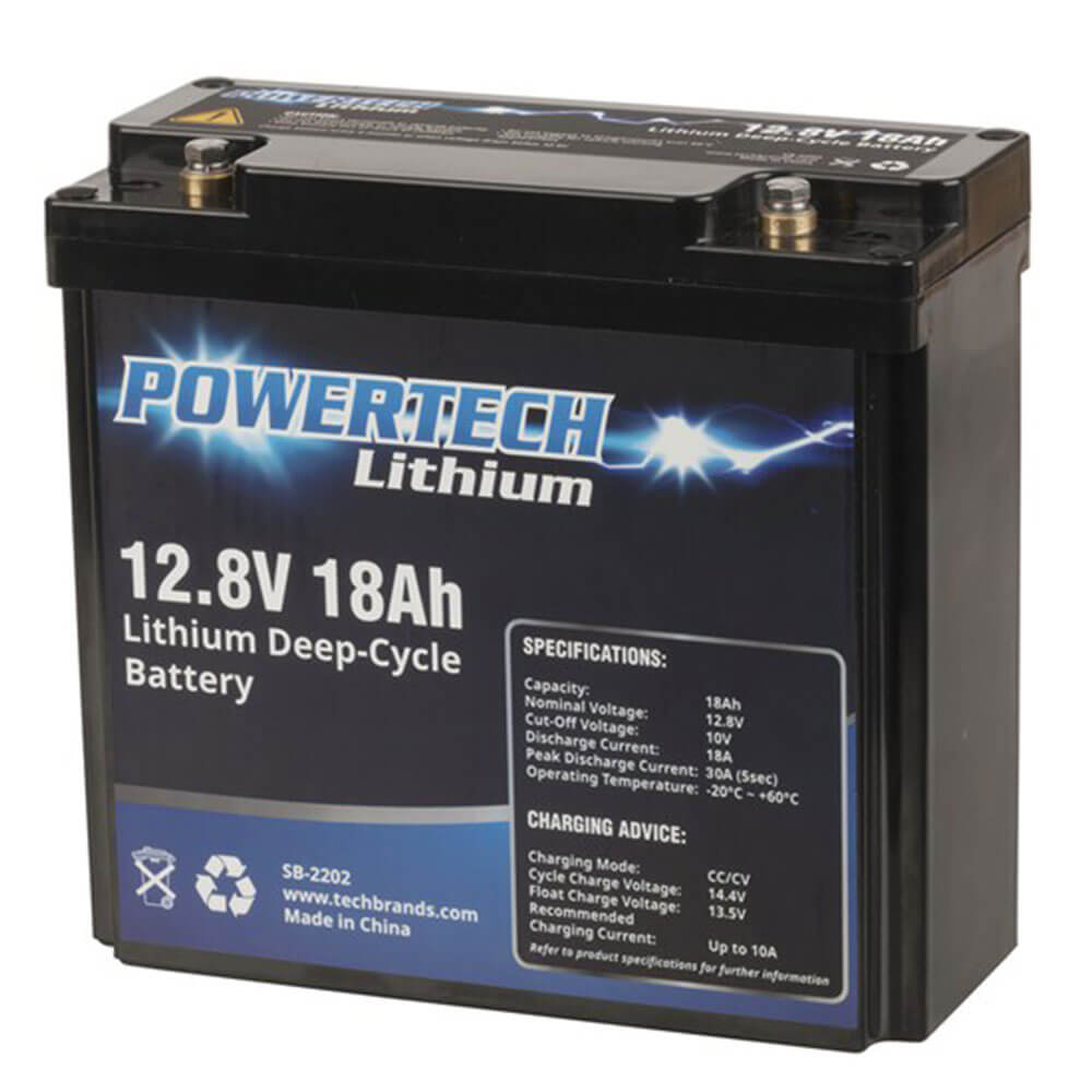 PowerTech Deep Cycle Battery (12.8V LifEPO4)