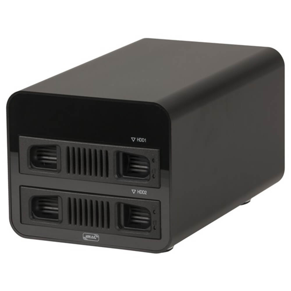 Dual Bay 2.5/3.5" SATA HDD RAID External Enclosure