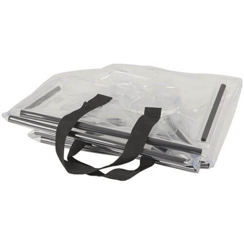 Collapsible Clear Wash Basin (32x32x20cm 20L)