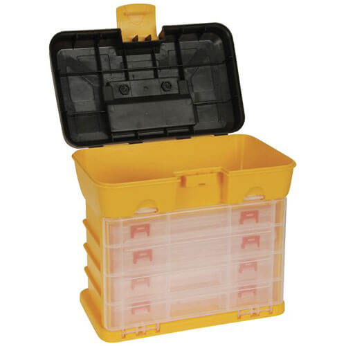 Storage Box Organiser (13 Compartments x4 w/ Case)