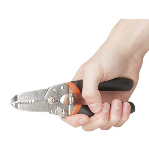 SS Multi-Purpose Wire Stripper Cutter Pliers (0.6-2.6mm)