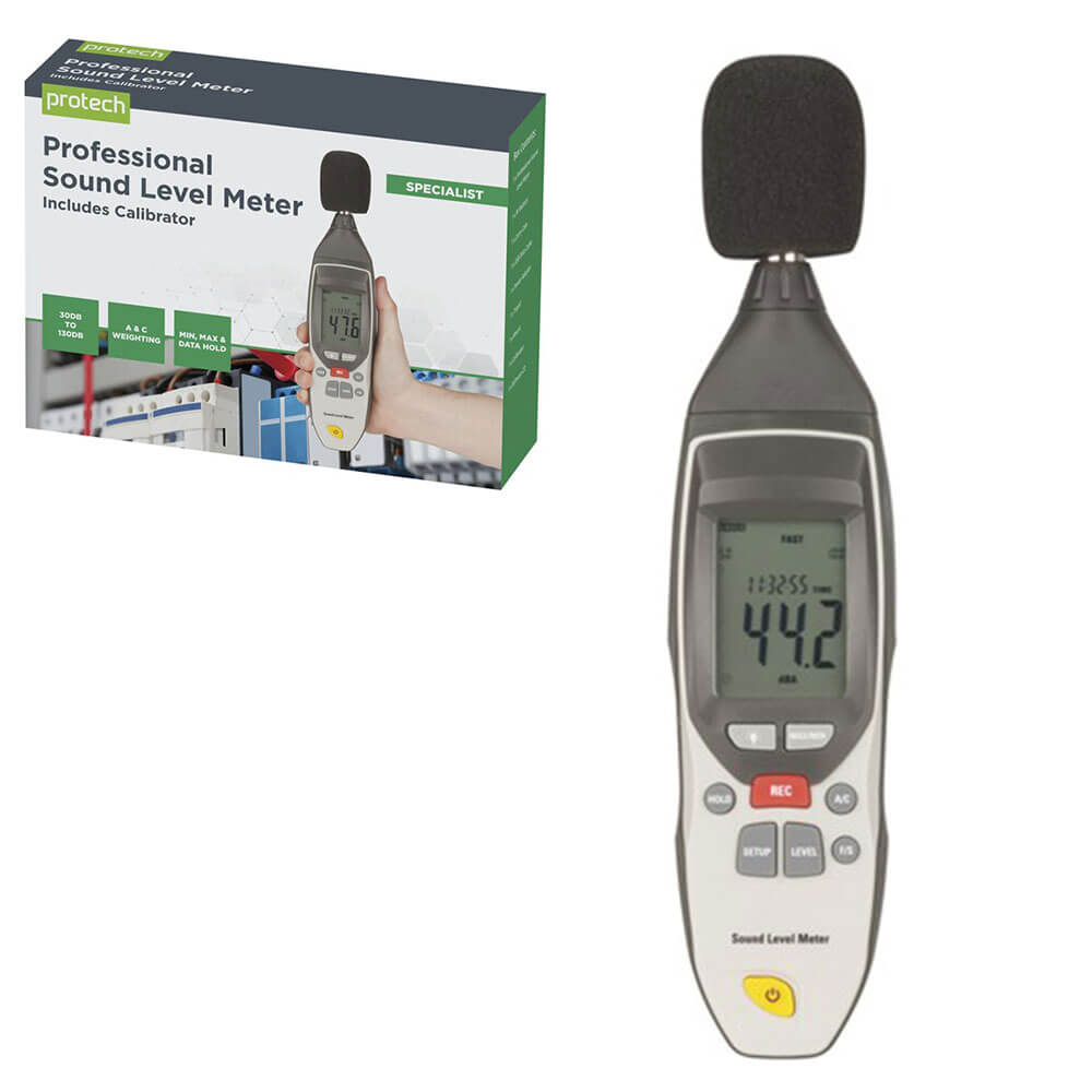 Pro Sound Level Meter with Calibrator