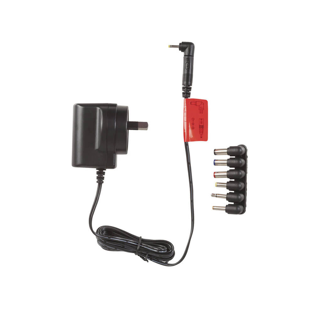 Adaptateur d'alimentation de mode de commutation ultra-allumé (7 bouchons)