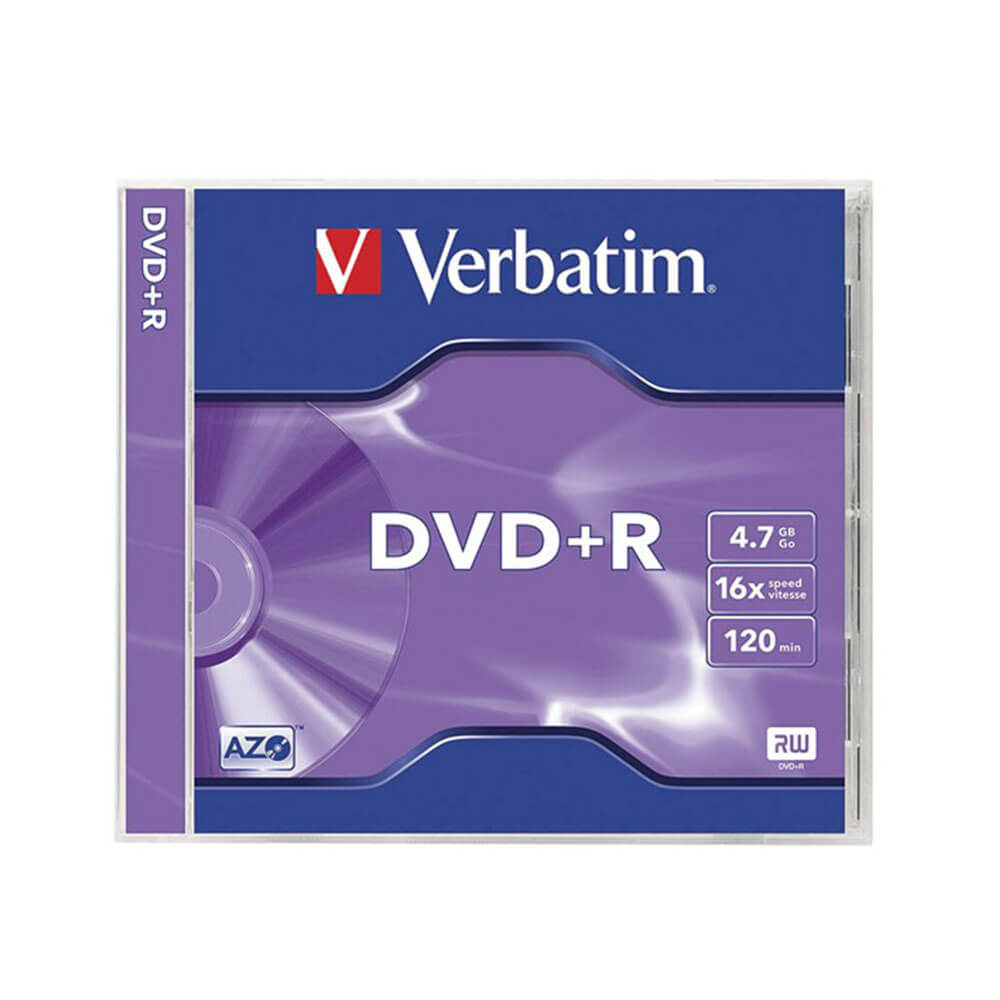 Verbatim DataLifePlus Azo Disc with Case (4.7GB)