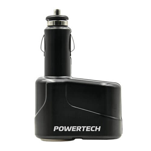 Powertech Cigarette Adaptor with Twin Socket