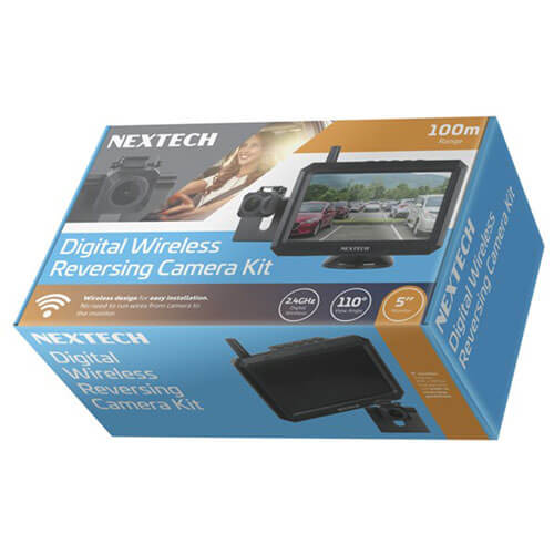 Nextech Digital Wireless Reversing Camera Kit witch LCD (5")