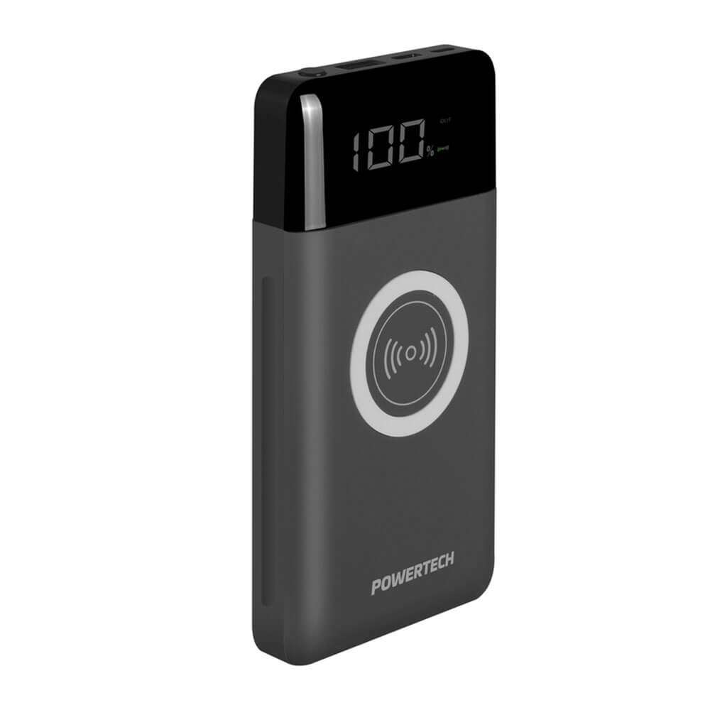 Powertech Power Bank i bezprzewodowa ładowarka 10 000 mAh