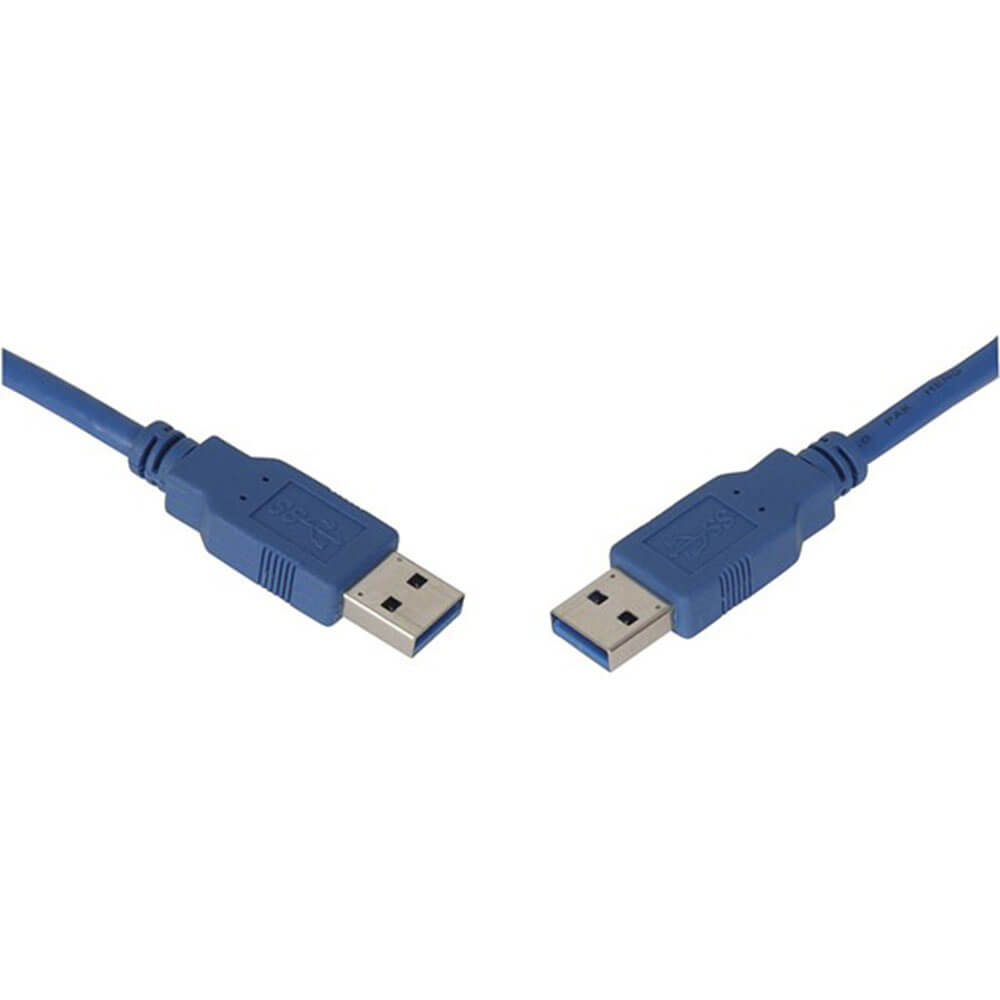 USB 3.0 Type-A Plug to Plug Cavo 1,8 m