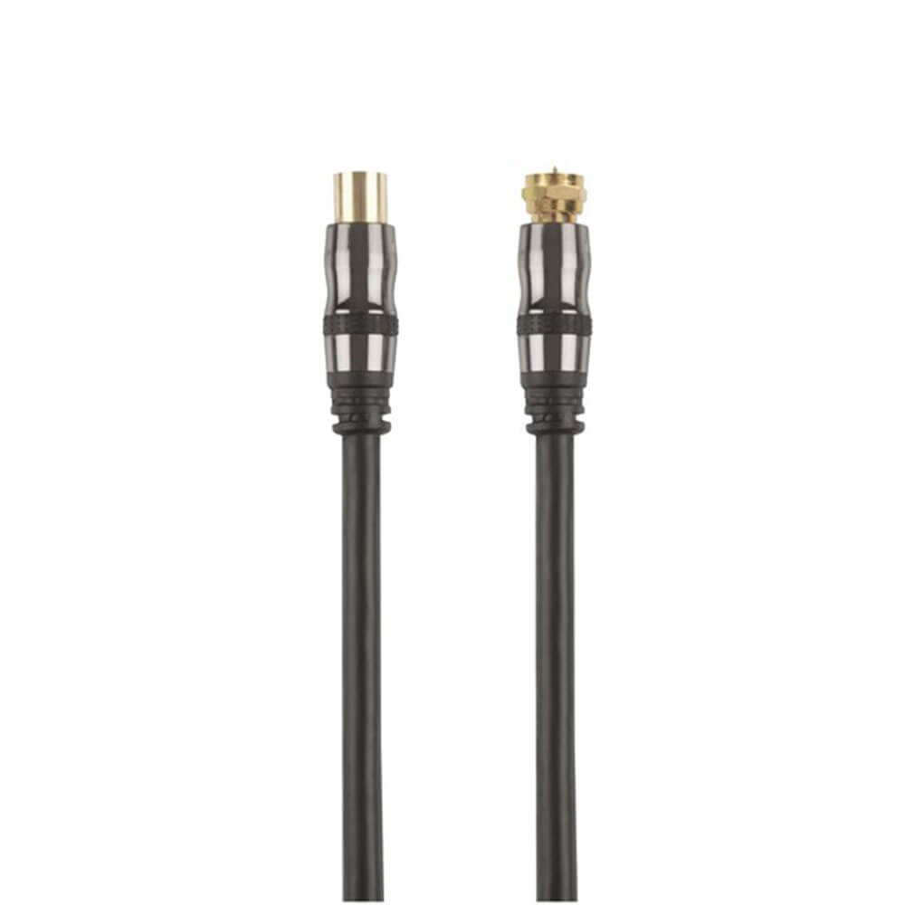 Concord Flexible TV plug to F-Type Plug Cable Cable COXIAL