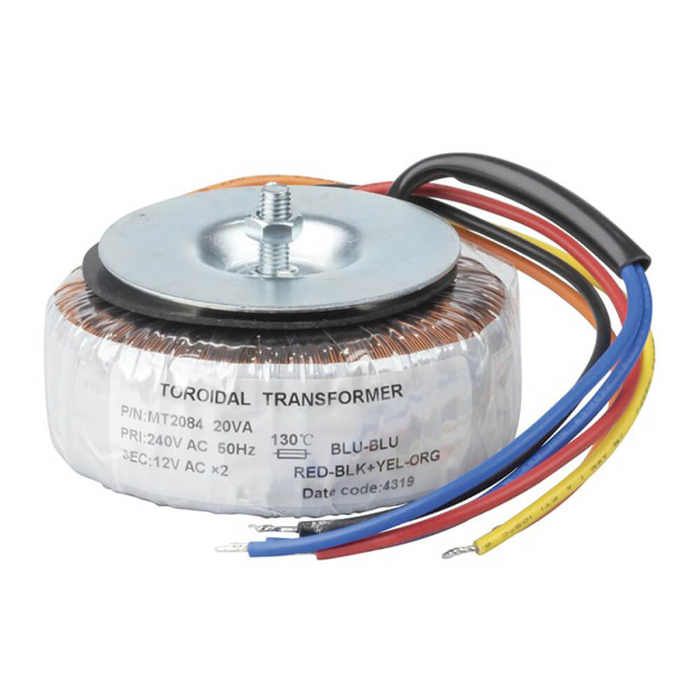 Toroidal Low Profile Transformer (12+12V)