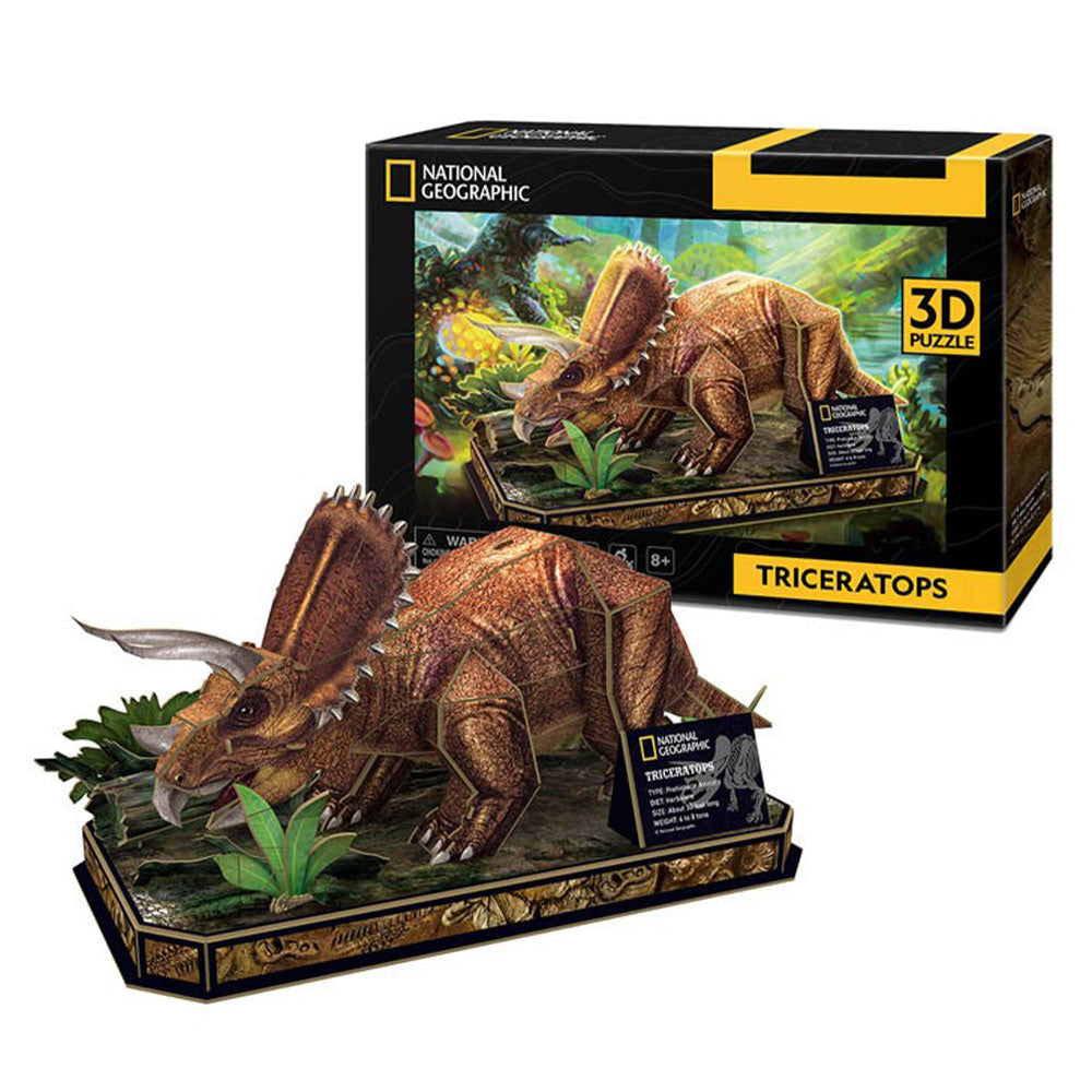 Dinosaurie 3D -pappersmodellpaket