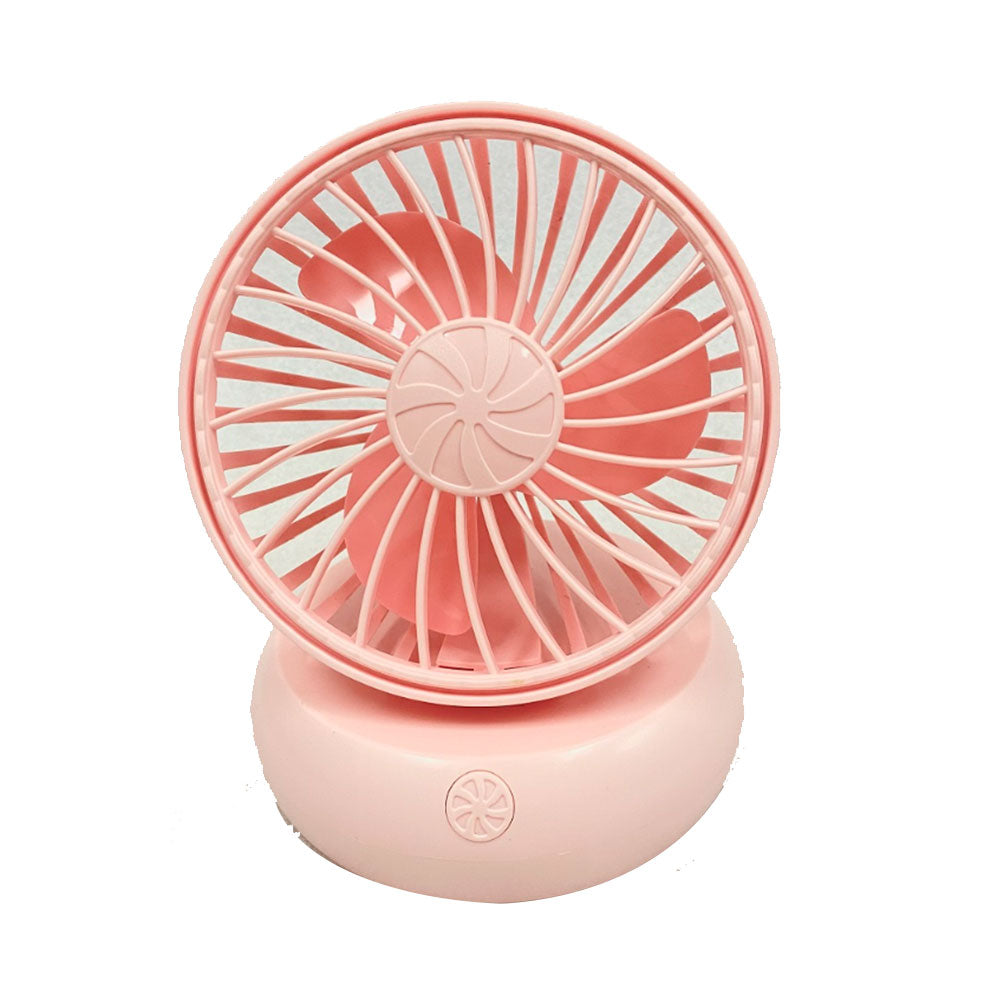 Mini ventilador recarregável e ajustável delicado