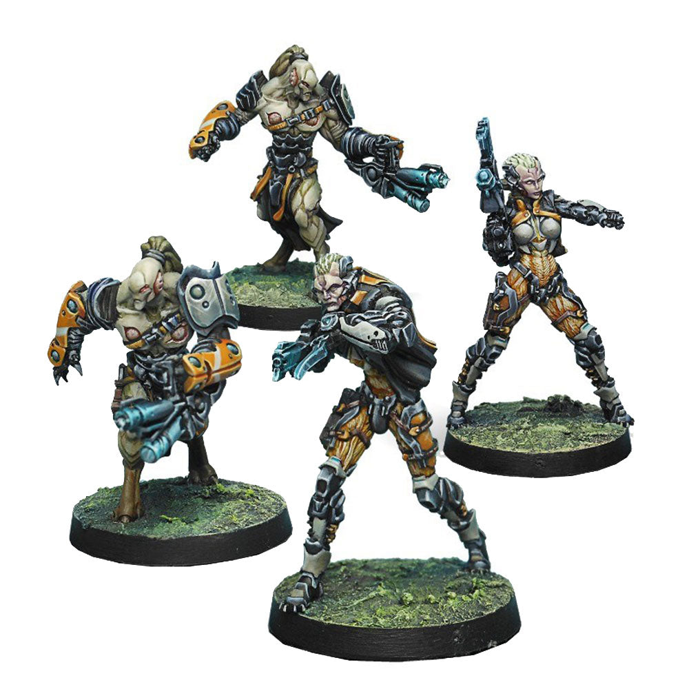 Infinity NA2 Spiral Corps Miniatures Rasail Boarding Team