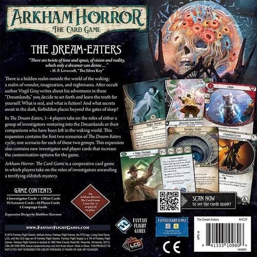 Arkham Horror LCG the Dream Eaters Expansion Game