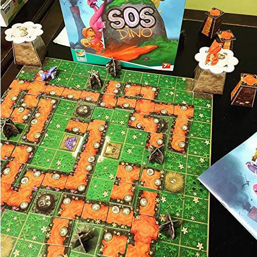 SOS Dino Board Game