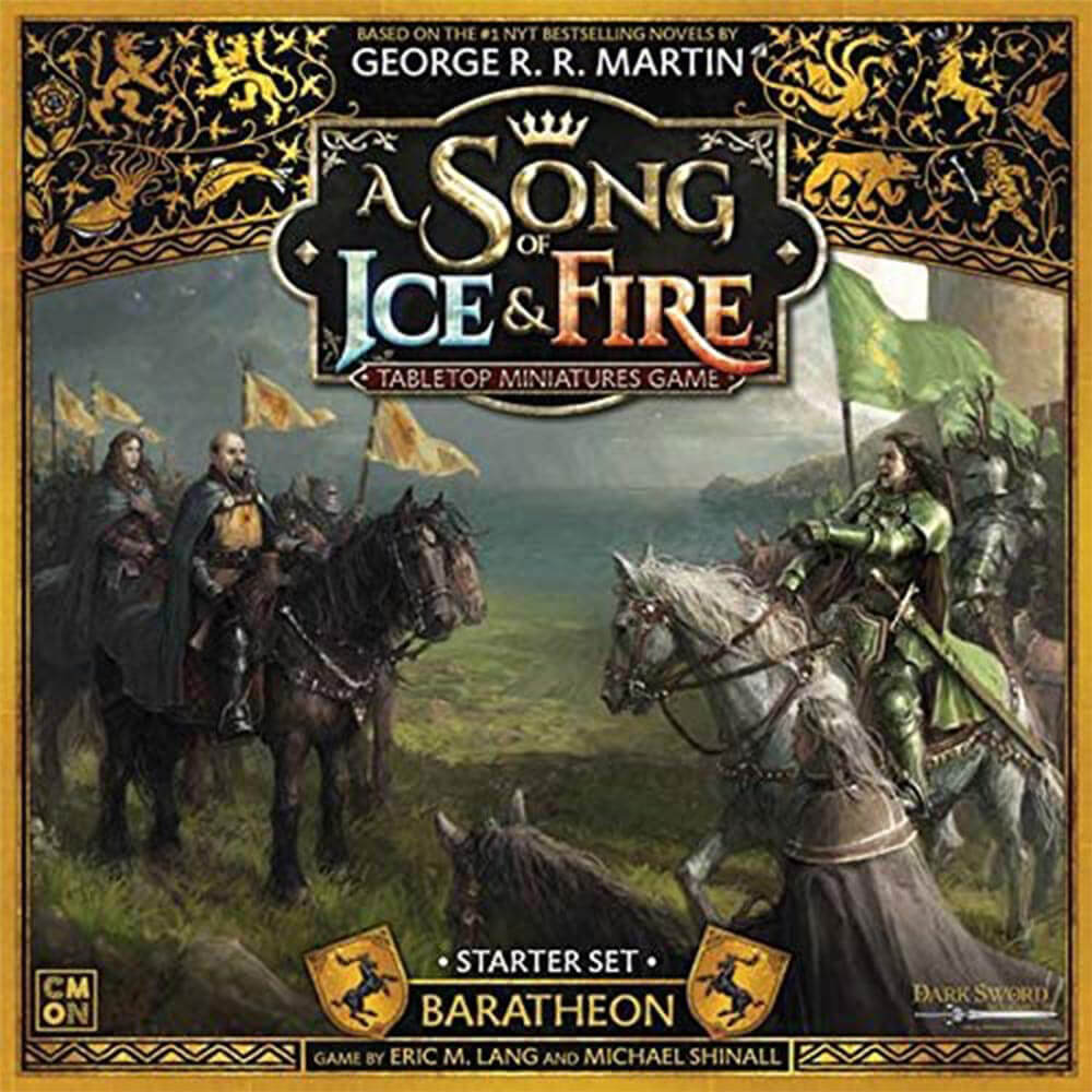 Un jeu de miniatures de la chanson de glace et de feu