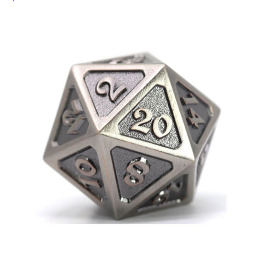 D20 die dice dice metal mythica Battleworn (single)