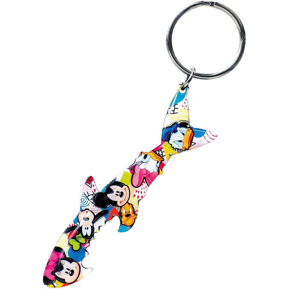 Keyring Pewter Bottle Opener Mickey Mouse