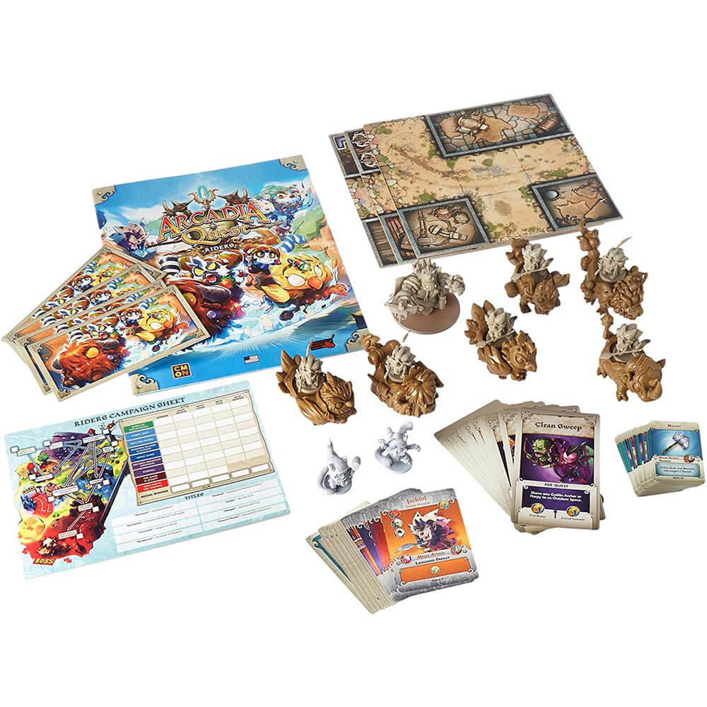 Arcadia Quest Riders Board Game