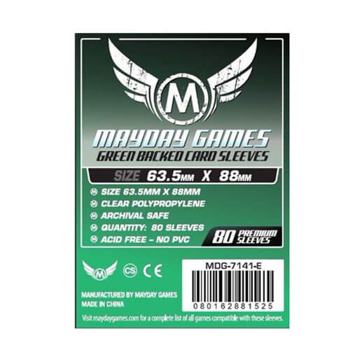 Mayday Card Game Sleeves 66x91mm