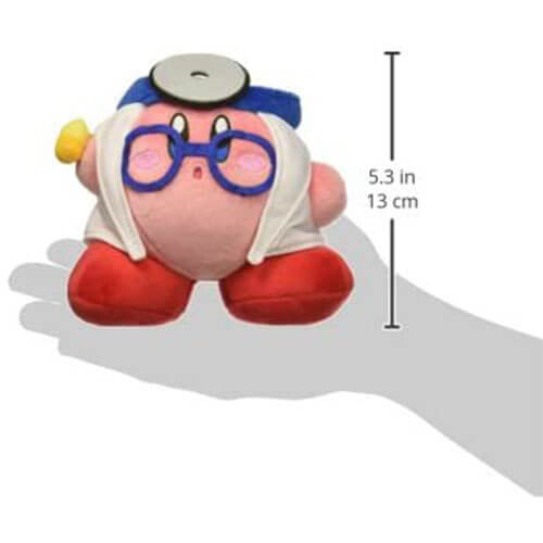 Kirby Doctor 5" Plush