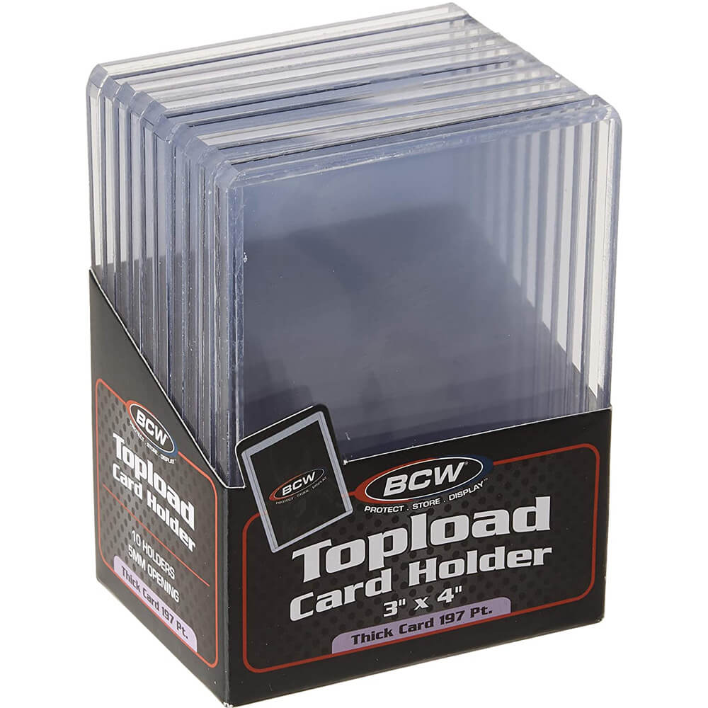 Uchwyt karty BCW Topload Gruby (3 "x 4")