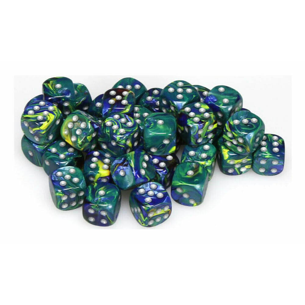 D6 Dice Festive 12mm (36 Dice)