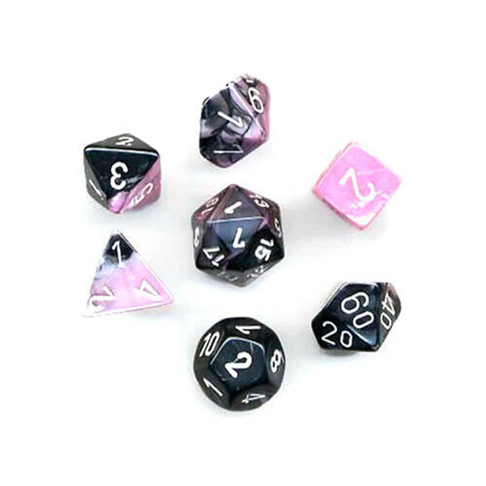 D7 Die Dice Gemini Poly (7 dados)