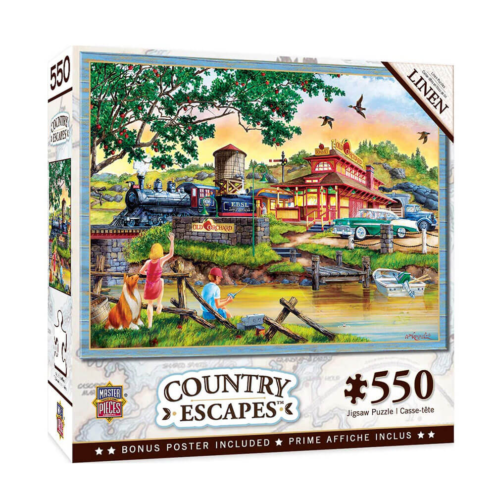 MP Country Escapa de rompecabezas (550 PC)