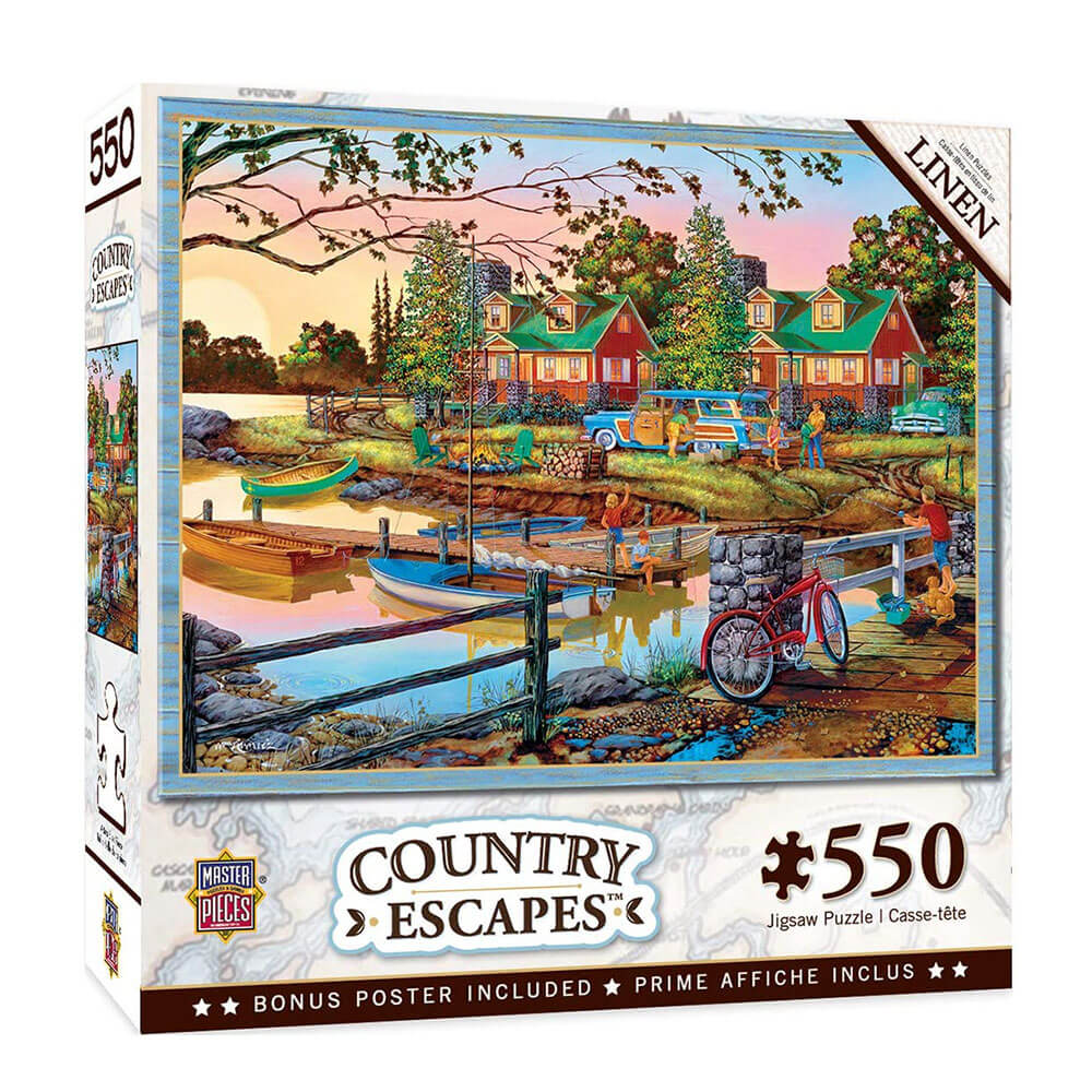 MP Country Escapa de rompecabezas (550 PC)