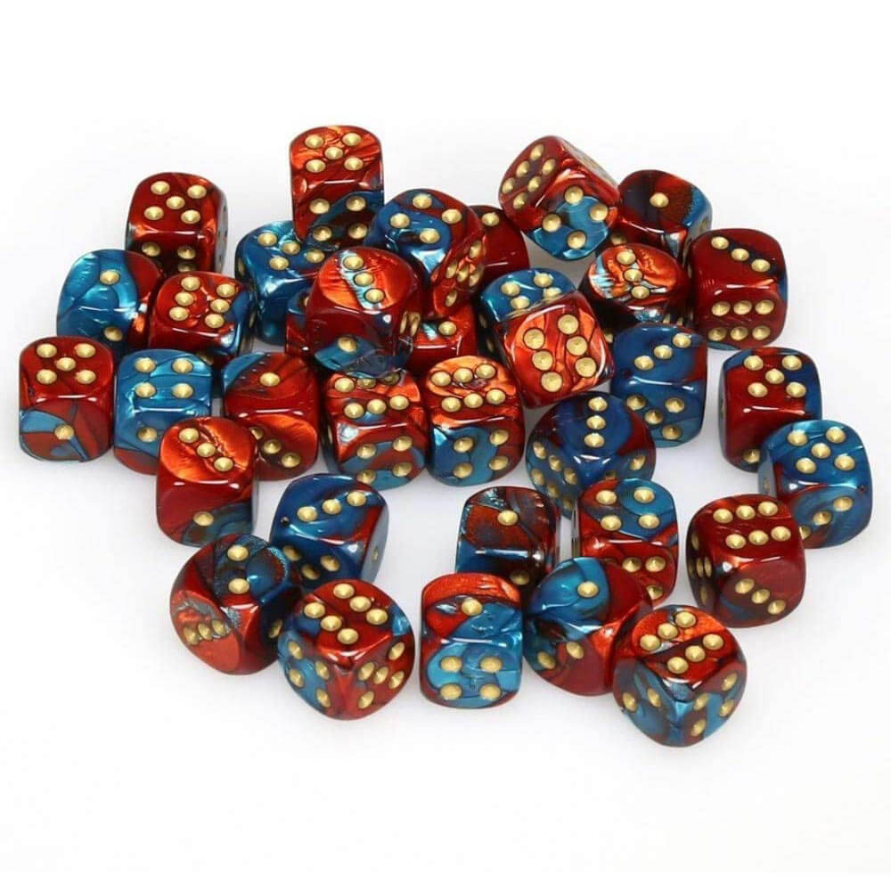 D6 DICE Gemini 12mm (36 dados)