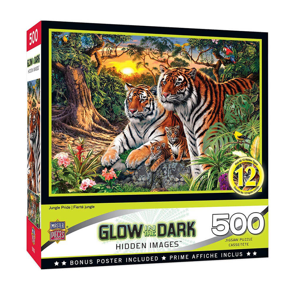 MP Image cachée Puzzle Glow (550pcs)